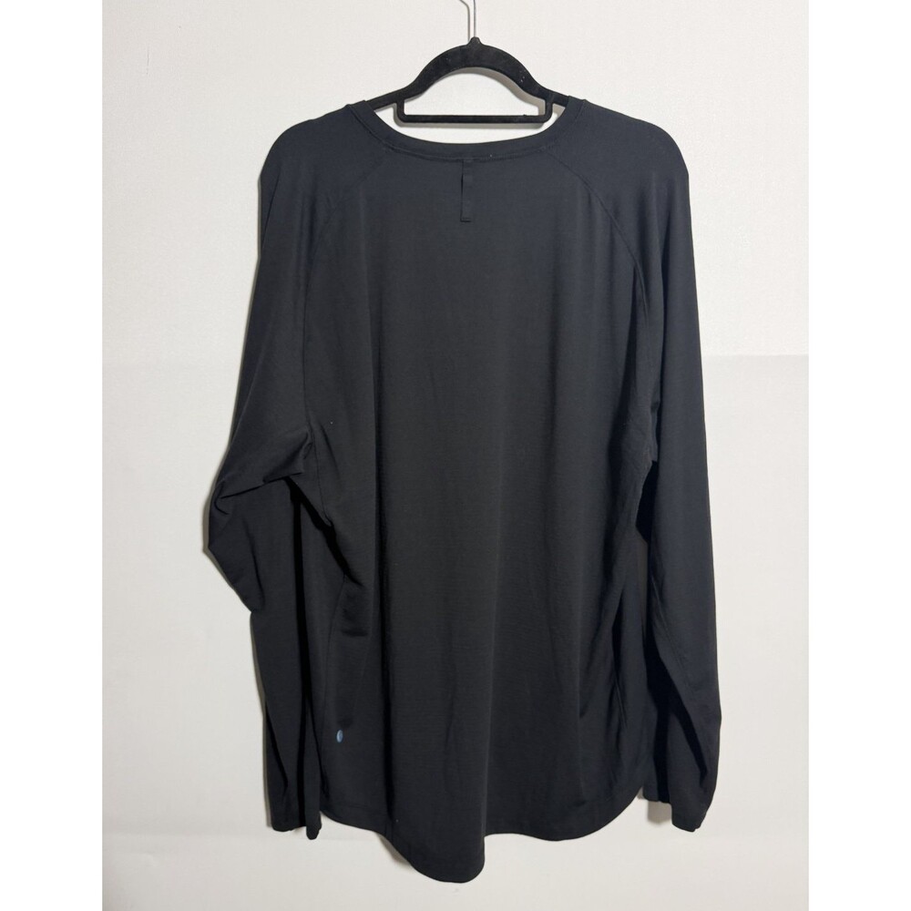Lululemon License To Train Shirt Mens Medium? Black Long Sleeve Tee